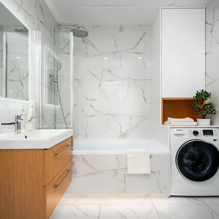Kasprzaka 29 Wola Tower 3 Rooms, 80m2 16th Floor, Free Garage By Perfect Apartmán *