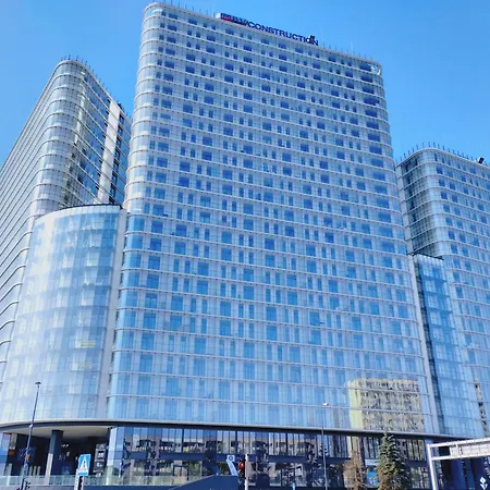 Kasprzaka 29 Wola Tower 3 Rooms, 80m2 16th Floor, Free Garage By Perfect Apartament