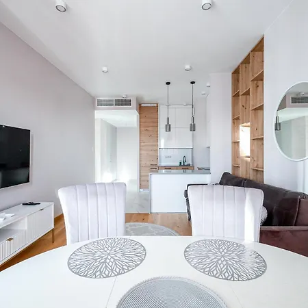 Kasprzaka 29 Wola Tower 3 Rooms, 80m2 16th Floor, Free Garage By Perfect Apartament