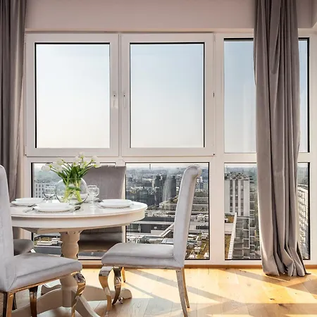 Kasprzaka 29 Wola Tower 3 Rooms, 80m2 16th Floor, Free Garage By Perfect * Warsaw