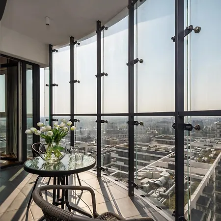 Kasprzaka 29 Wola Tower 3 Rooms, 80m2 16th Floor, Free Garage By Perfect *