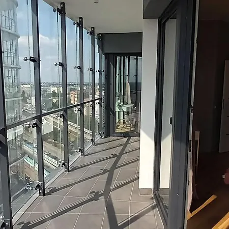 Kasprzaka 29 Wola Tower 3 Rooms, 80m2 16th Floor, Free Garage By Perfect Apartment Warsaw