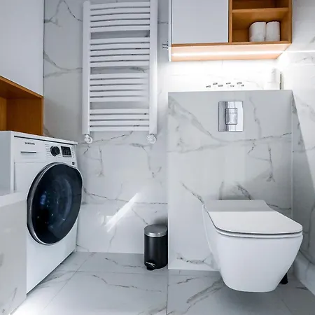 Appartamento Kasprzaka 29 Wola Tower 3 Rooms, 80m2 16th Floor, Free Garage By Perfect Varsavia